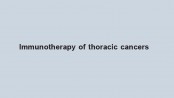 Immunotherapy of thoracic cancers