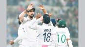 India on brink of big win in day-night Test