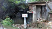 Boundary pillars erected on Jail Canal