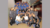 Jordan national soccer team in Dhaka