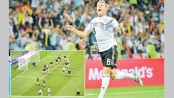 Kroos strike at death helps Germany rescue WC hopes
