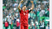 Lewandowski brace puts Bayern in German Cup semis