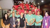 Maldives first team to reach
Dhaka