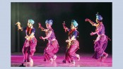 Manipuri Dance Festival 
held at Shilpakala