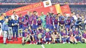 Messi magic steers Barca to retain Copa del Rey