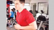Music does give your 
workout a boost
