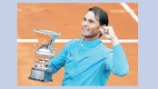 Nadal downs Djokovic to win 9th Rome title