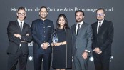 Rajeeb, Nadia Samdani from Bangladesh awarded in Dubai 