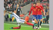 Aspas, Isco deny England victory 