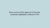 Nicox receives FDA approval of Zerviate (cetirizine ophthalmic solution) 0.24%