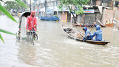 Rain eases heat, throws traffic in a mess