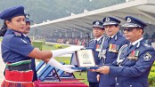 Passing out parade of cadet police sergeants held