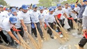 Mayors join street cleaning campaign