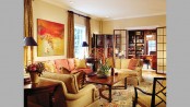 An inviting living room