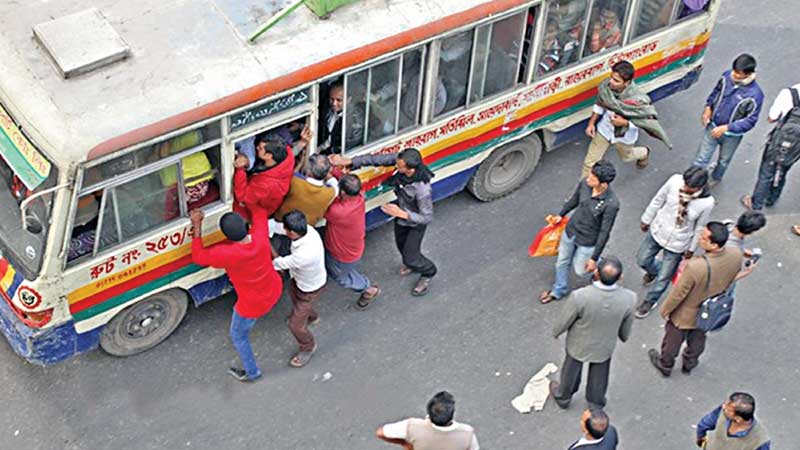 Continuing anarchy in the mass transportation sector