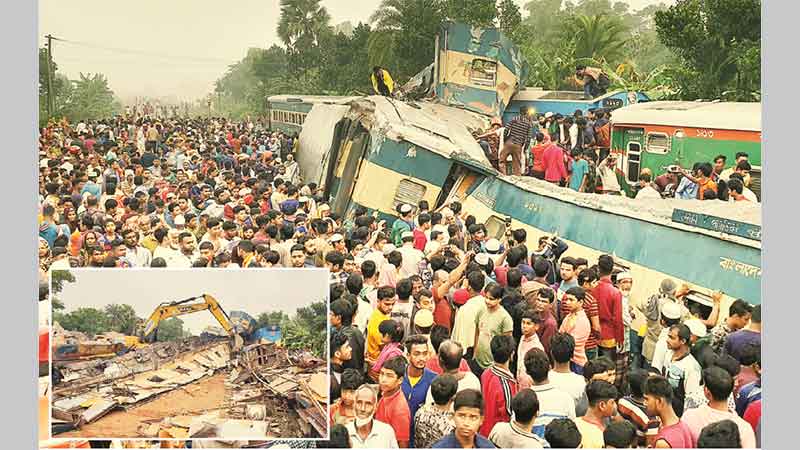16 killed as two trains collide