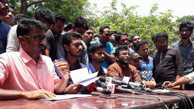 
3 quota demo leaders released after ‘detention’ by DB