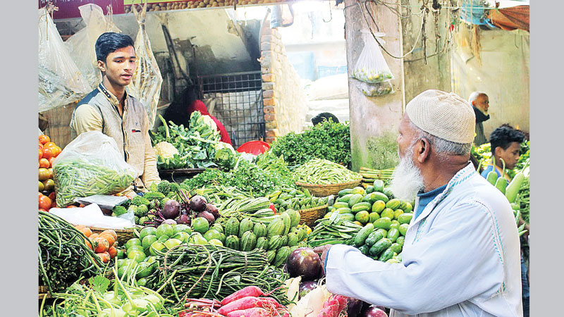 Rise in vegetable price