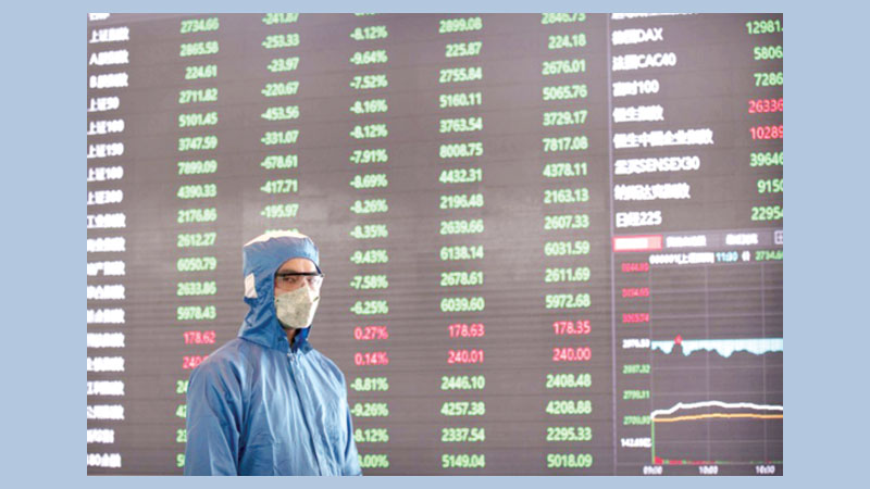 Global markets rebound on easing virus fears