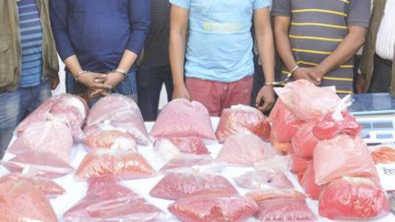 Yaba factory busted in Ctg; 4 held with 2.5 lakh yaba tablets