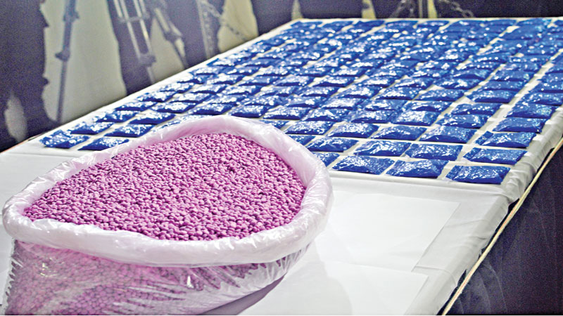 Man held with 3 lakh yaba tablets 